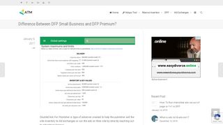 Difference Between DFP Small Business and DFP Premium?