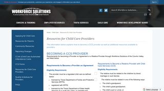 Resources for Child Care Providers | Concho Valley Workforce ...