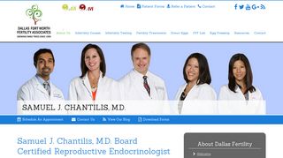 Samuel Chantilis, M.D. - Fertility Doctor - Medical City - IVF Dallas ...