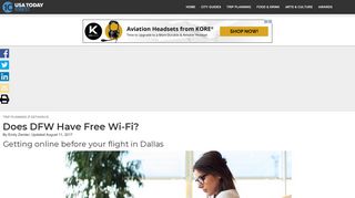 Does DFW Have Free Wi-Fi? | 10Best