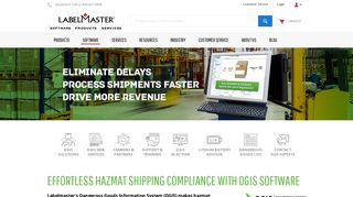 DGIS Hazmat Transport Management Software | Labelmaster from ...