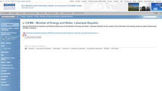CIFME - Minister of Energy and Water, Lebanese Republic | Euro ...