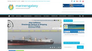 DG Shipping Master Checker | marinersgalaxy
