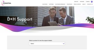 D+H Support | Finastra