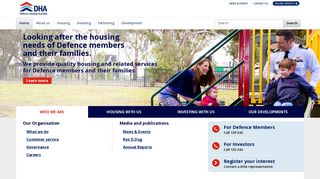 Defence Housing Australia | Homepage