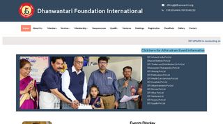 Our Foundation - Dhanwantari Foundation International