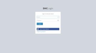 DHC | Log in - Deccan Healthcare