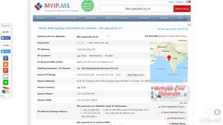 Dhc-payroll.co.in, India - Whois - Myip.ms