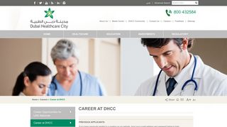 Career at DHCC | Careers | Dubai Healthcare City
