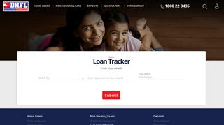 Loan Tracker | Loan Application Tracker | Track Loan Status - DHFL
