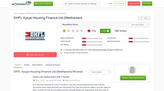 DHFL VYSYA HOUSING FINANCE LTD (WADHAWAN) Reviews ...