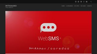 WebSMS (Dhiraagu/Ooredoo) - inthiaano