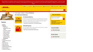 DHL | My Delivery | English - Canada
