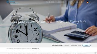 DHL e-Billing hub invoices - download automatically | invoicefetcher ...