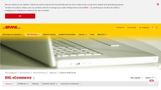 Customer Web Portal Asia Pacific | DHL eCommerce | Singapore