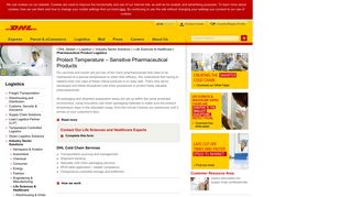 DHL | Pharmaceutical Product Logistics | English
