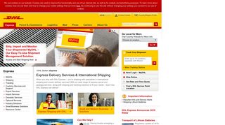 DHL Express | Shipping, Tracking and Courier Delivery Services