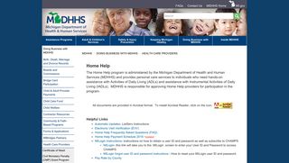 MDHHS - Home Help - State of Michigan