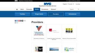 Providers - DHS - NYC.gov