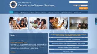 Home- Rhode Island -Department of Human Services