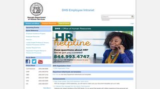 DHS Employee Intranet