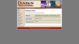 Employmee Portal - Diakon Solutions LLC