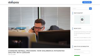 Changing Payroll Providers: How DialAmerica Integrated DailyPay ...