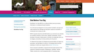 Dial Before You Dig - TasNetworks