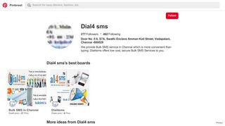 Dial4 sms (dial4sms) on Pinterest
