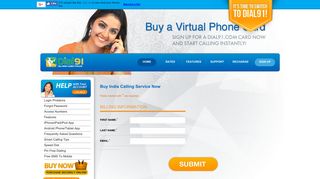 DIAL91 SIGN UP| INDIA CALLING CARD | HOW DO I CALL INDIA