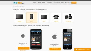 Download DialNow for your Smartphone to make cheap international ...