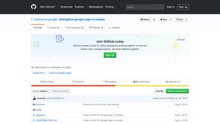 GitHub - actions-on-google/dialogflow-google-sign-in-nodejs