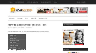 How to add symbol in Revit Text | CADnotes