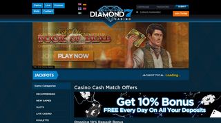 Welcome to Diamond 7 Casino | Promotions