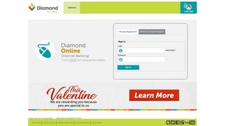 cr2.com - DiamondOnline - login-page