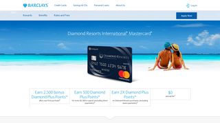Diamond Resorts International® Mastercard® | Hotel rewards ...