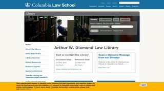 Arthur W. Diamond Law Library - Columbia Law School