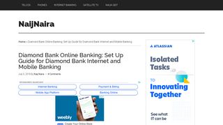 Diamond Bank Online Banking: Set Up Guide for Diamond Bank ...