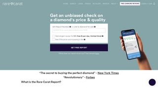 Free Diamond Report & Certificate Check | Rare Carat Report