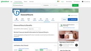 Diamond Resorts Employee Benefits and Perks | Glassdoor.ie