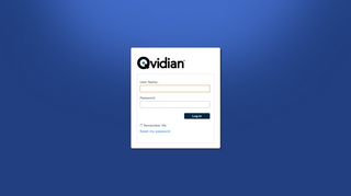 Qvidian 12.2 - Login