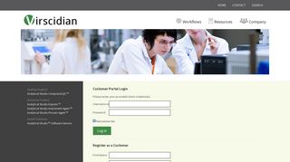 Customer Portal Login - Virscidian