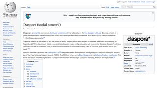 Diaspora (social network) - Wikipedia