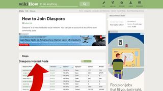 How to Join Diaspora: 4 Steps (with Pictures) - wikiHow