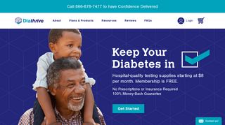 Diathrive: Diabetes Testing Supplies