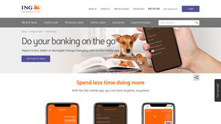 Mobile Banking App - ING