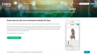 Easy online payments - DIBS