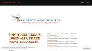 Dichvusocks.us Socks 5 Free