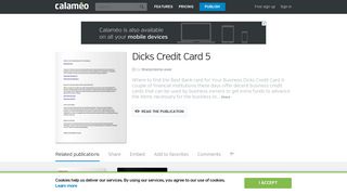 Calaméo - Dicks Credit Card 5