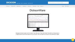 Standalone Software for Temperature Monitoring - Dickson